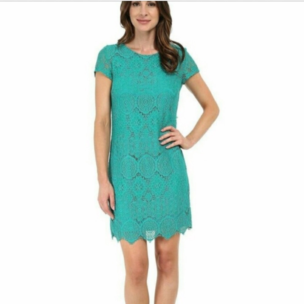 🌿Shelli Segal Lace Dress